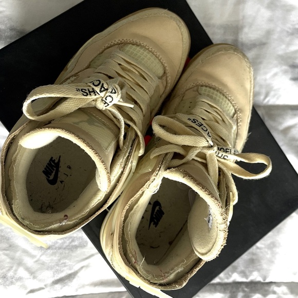 Jordan 4 SP x OFF WHITE Mid Sail W - Picture 4 of 4